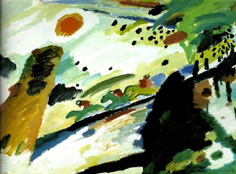 Wassily Kandinsky romantic landscape china oil painting image